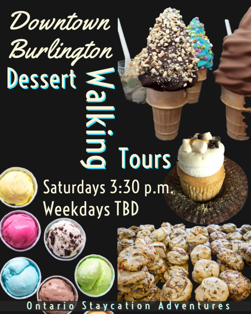 Downtown Burlington Dessert Walking Tour